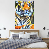 Toile Mon pinceau art numérique (Insitu(Chambre))