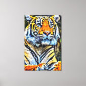 Toile Mon pinceau art numérique (Recto)