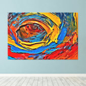 Toile Mon pinceau art numérique (Insitu (Plancher de Bois))