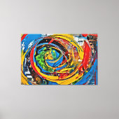 Toile Mon pinceau art numérique (Recto)