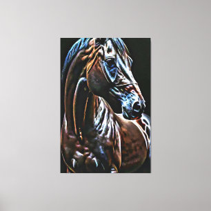 Toile Mon pinceau art numérique
