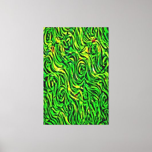 Toile Mon pinceau art numérique (Recto)