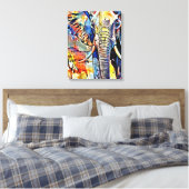 Toile Mon pinceau art numérique (Insitu(Chambre))