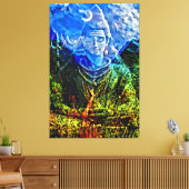 Toile Mon pinceau d'art numérique (Insitu(Salon))