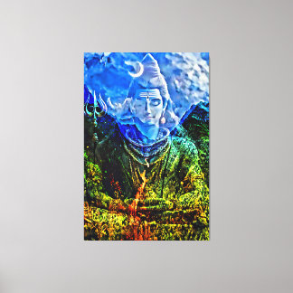 Toile Mon pinceau d'art numérique