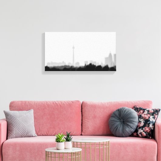 Toile mon rêve de ville (Insitu(Salon))