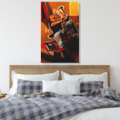 Toile Mon tour de saxophone (Insitu(Chambre))