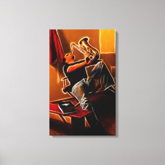 Toile Mon tour de saxophone