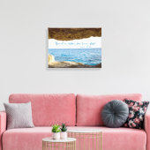 Toile Mon Verset Bible Place Cachée (Insitu(Salon))