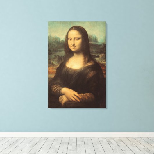 Toile Mona Lisa (Insitu (Plancher de Bois))