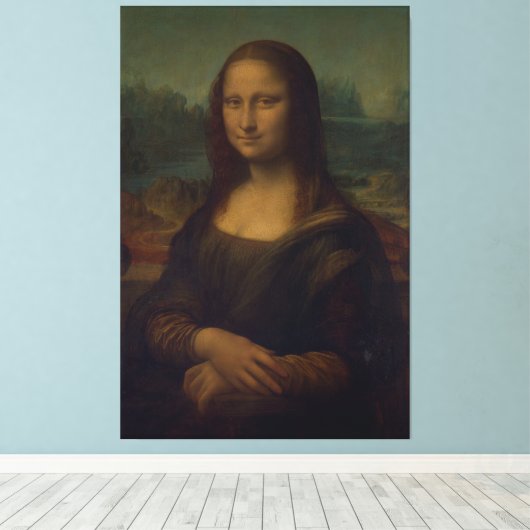 Toile Mona Lisa (Insitu (Plancher de Bois))