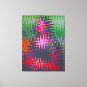 Toile Mona Lisa Abstrait Oil