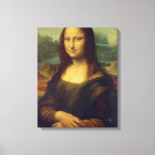 Toile Mona Lisa by Léonard de Vinci (Recto)