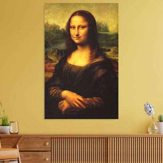 Toile Mona Lisa by Leonardo Da Vinci (Insitu(Salon))