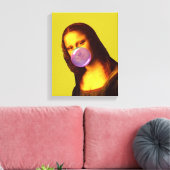 Toile Mona Lisa Chauffage gomme Bulle (Insitu(Salon))