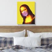 Toile Mona Lisa Chauffage gomme Bulle (Insitu(Chambre))