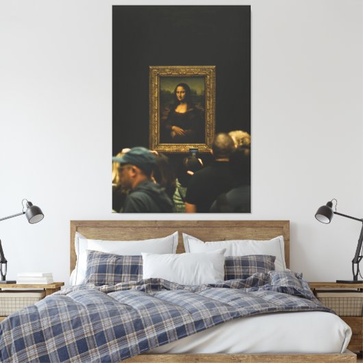 Toile Mona Lisa Davinci Photo Canvas Art (Insitu(Chambre))