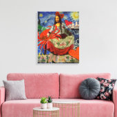 Toile Mona Lisa Fun Zodiaque Fantaisiste (Insitu(Salon))