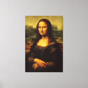 Toile Mona Lisa, Léonard de Vinci, peinture classique