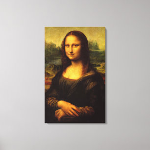 Toile Mona Lisa, Léonard de Vinci, peinture classique