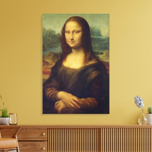 Toile Mona Lisa Par Leonardo Da Vinci (Insitu(Salon))