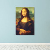 Toile Mona Lisa Par Leonardo Da Vinci (Insitu (Plancher de Bois))