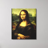 Toile Mona Lisa, peinture d'art (Recto)
