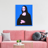 Toile Mona Lisa Pop Art Style (Insitu(Salon))