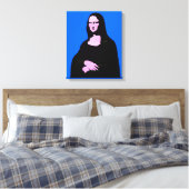 Toile Mona Lisa Pop Art Style (Insitu(Chambre))