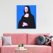 Toile Mona Lisa Pop Art Style (Insitu(Salon))