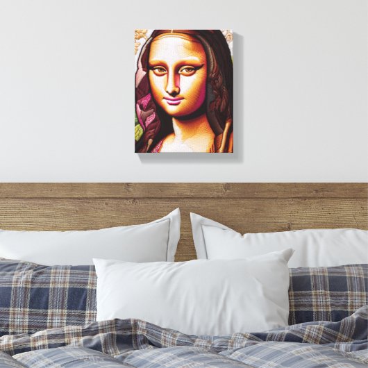Toile Mona Lisa Portrait / Peinture Canvas Imprimer (Insitu(Chambre))