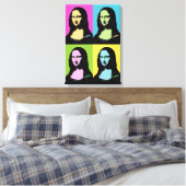 Toile Mona Lisa - Style Pop Art (Insitu(Chambre))