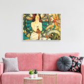 Toile Monaco Monte Carlo par Alphonse Mucha (Insitu(Salon))