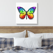 Toile Monarque papillon arc-en-ciel (Insitu(Chambre))