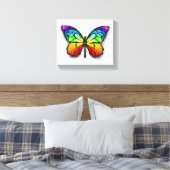 Toile Monarque papillon arc-en-ciel (Insitu(Chambre))
