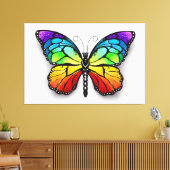 Toile Monarque papillon arc-en-ciel (Insitu(Salon))