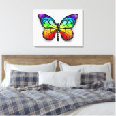 Toile Monarque papillon arc-en-ciel (Insitu(Chambre))