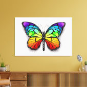 Toile Monarque papillon arc-en-ciel (Insitu(Salon))