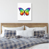 Toile Monarque papillon arc-en-ciel (Insitu(Chambre))
