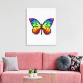 Toile Monarque papillon arc-en-ciel (Insitu(Salon))