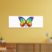 Toile Monarque papillon arc-en-ciel (Insitu(Salon))