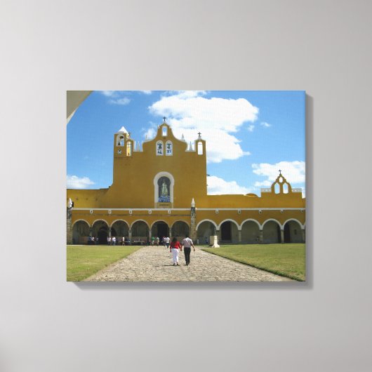 Toile Monastère à Izamal, Yucatán / Mexique (Recto)