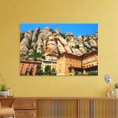 Toile Monastère de Montserrat, Catalogne, Espagne (Insitu(Salon))
