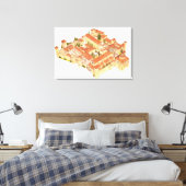 Toile Monastère de Poblet. Catalogne Espagne (Insitu(Chambre))