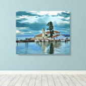 Toile Monastère de Vlacherna, Corfou Grèce (Insitu (Plancher de Bois))