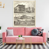 Toile Moncrief House, Jacksonville (Insitu(Salon))