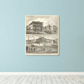 Toile Moncrief House, Jacksonville (Insitu (Plancher de Bois))