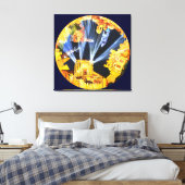 Toile Monde à venir (Insitu(Chambre))