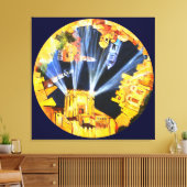 Toile Monde à venir (Insitu(Salon))