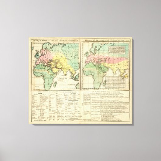 Toile Monde connu à la Division des Anciens (Recto)